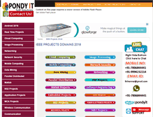 Tablet Screenshot of ieee-projects-chennai.com